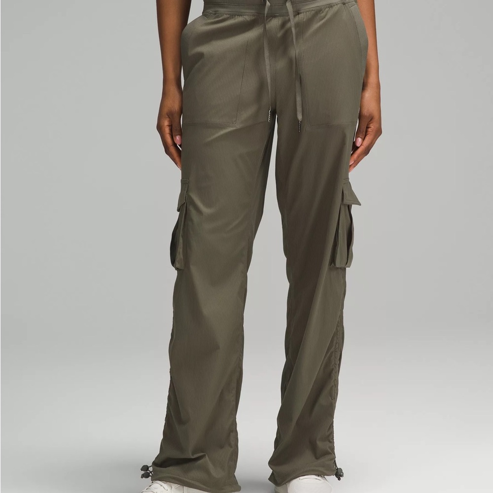 Lululemon dance studio relaxed cargo pants green